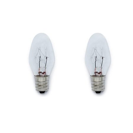 ILC Replacement for Scentsy 15-watt Light Bulb FOR Scentsy Warmer replacement light bulb lamp, 2PK 15-WATT LIGHT BULB  FOR SCENTSY WARMER SCENTSY
